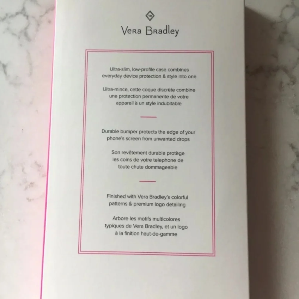 Vera Bradley Slim Phone Case Iphone‎ 8/7/6/6s